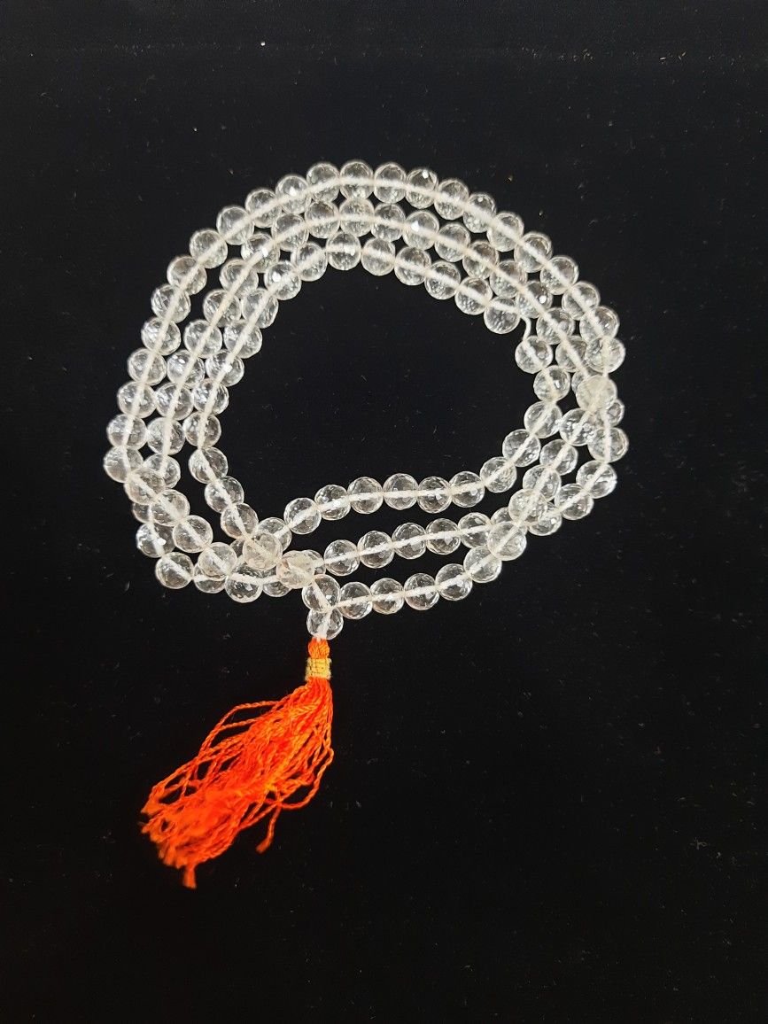 Rudraksha and meditation with a japa mala