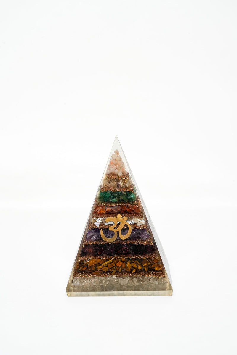 Seven Chakra Om Pyramid 1