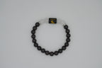 Capricorn Black Tourmaline And Moonstone Bracelet