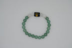 Gemini Green Aventurine And Clear Quartz Bracelet
