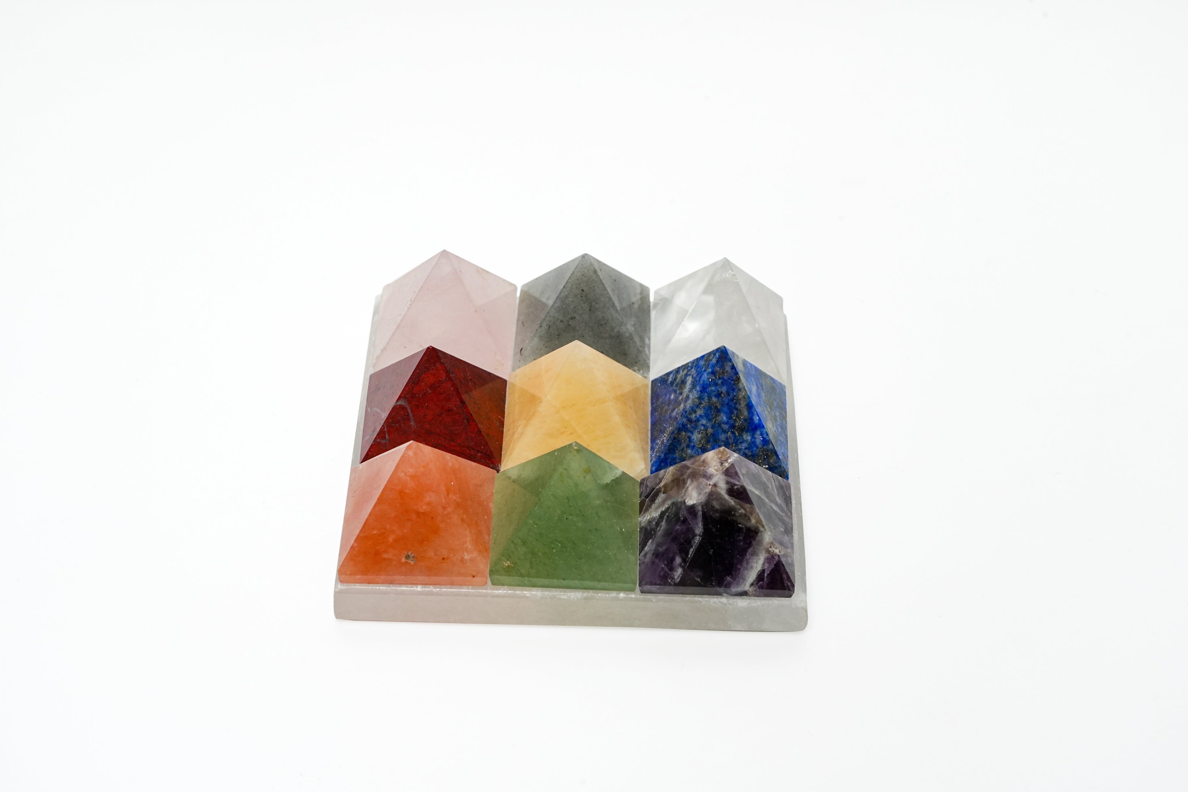 Nine Gemstone Pyramid Vastu Yantra 1