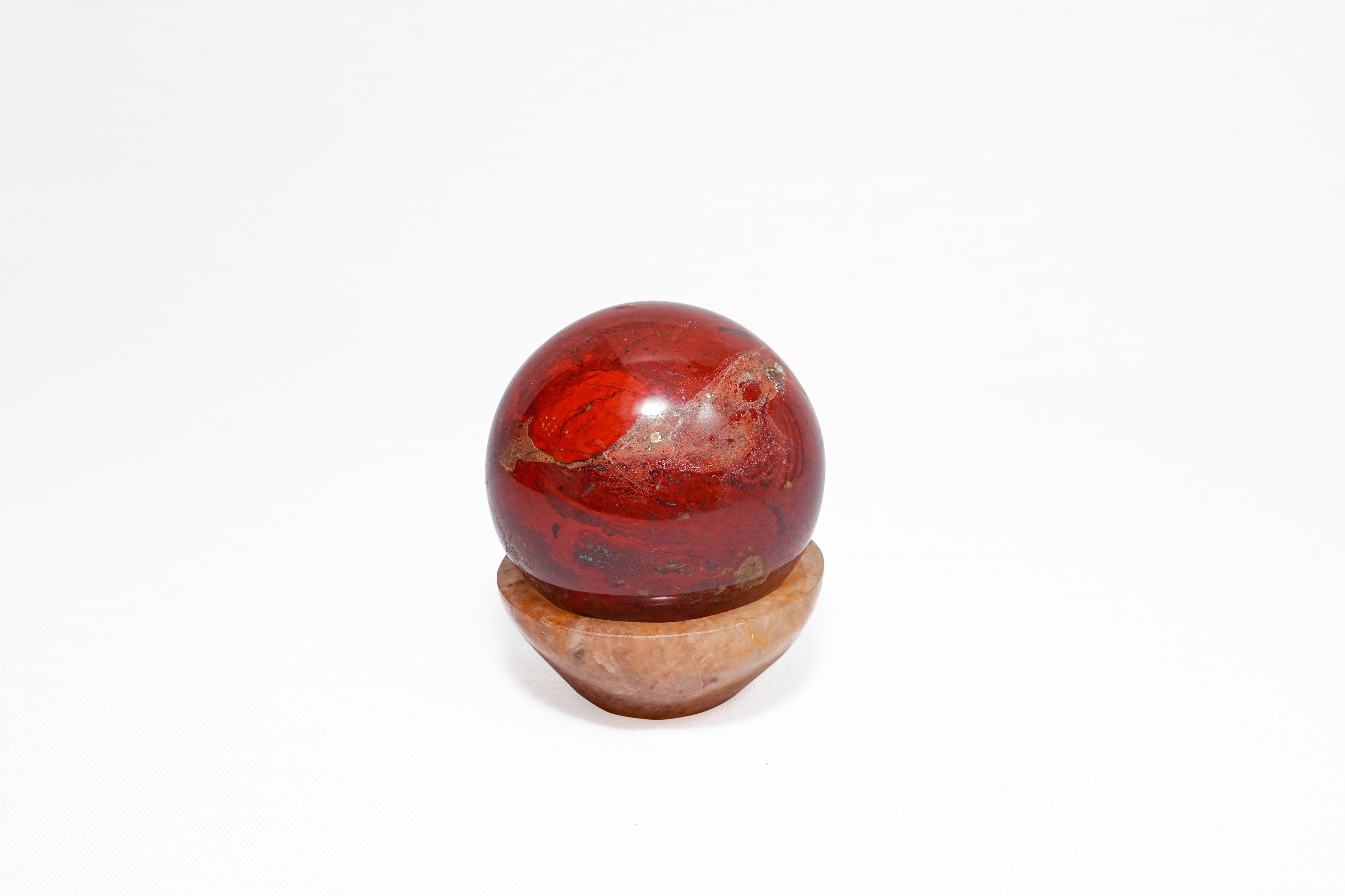 Red Jasper Crystal Ball