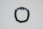 Sagittarius Black Onyx And Lapis Lazuli Bracelet