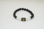Scorpio Black Onyx And White Moonstone Bracelet