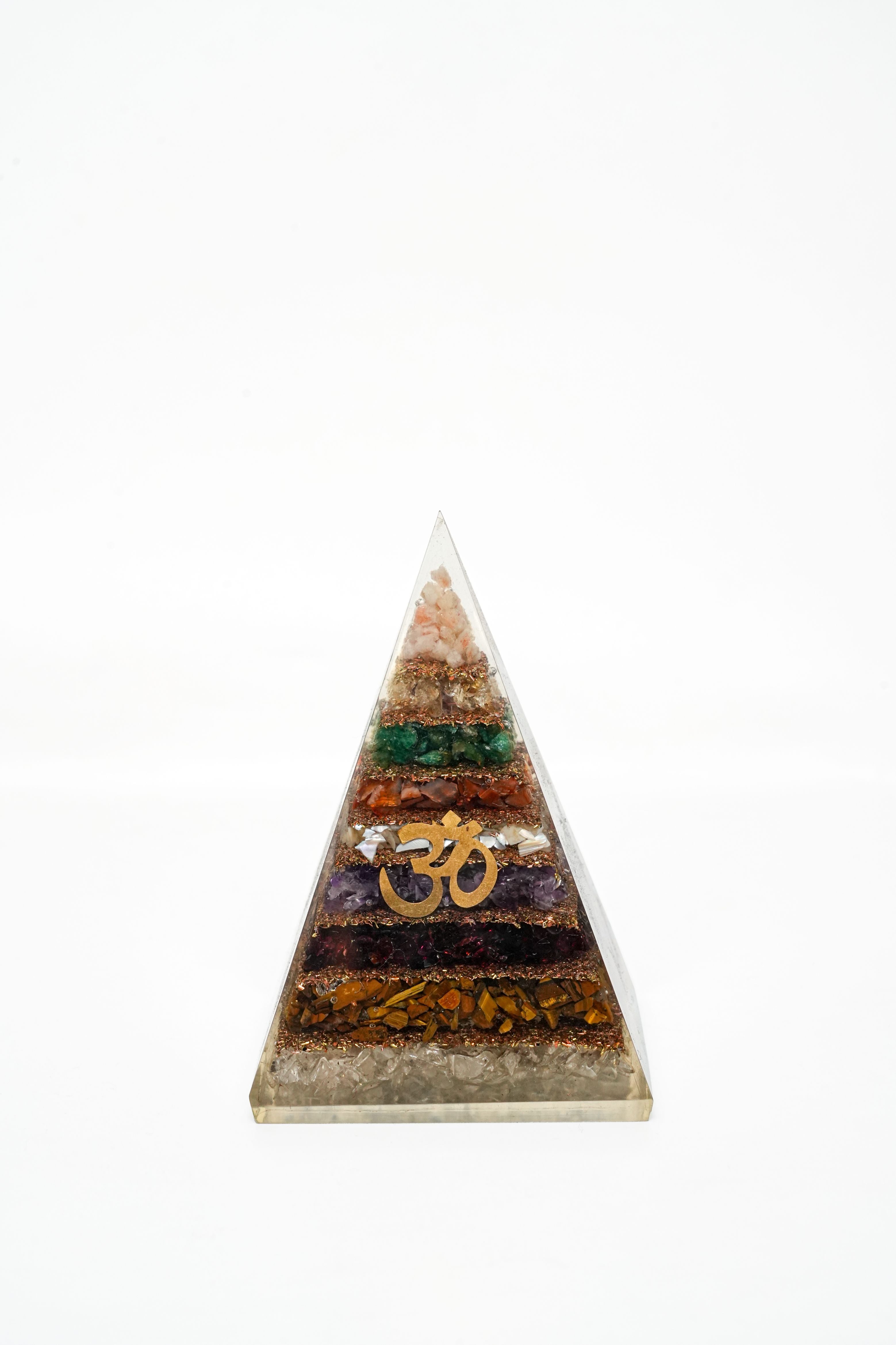 Seven Chakra Om Pyramid 1