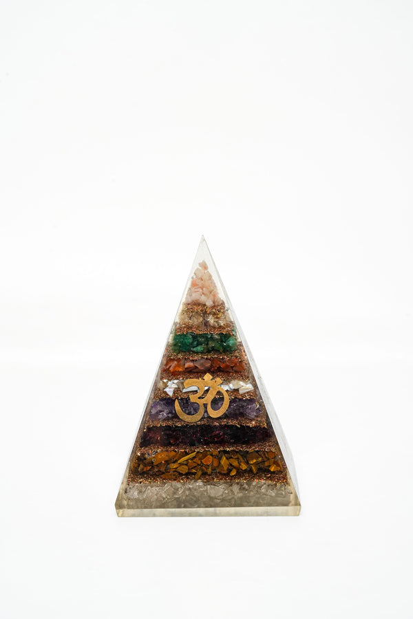 Seven Chakra Om Pyramid 1