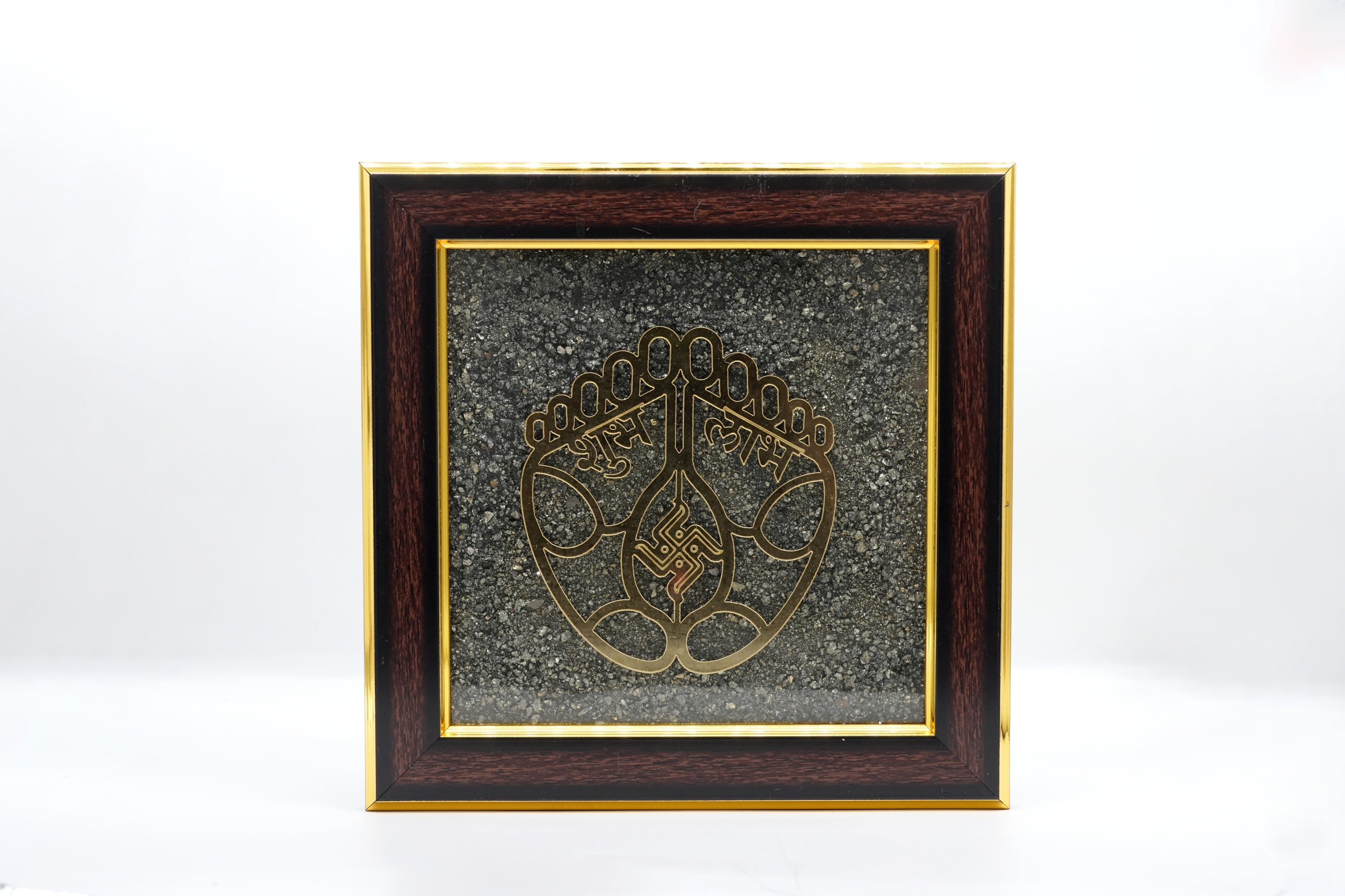 Shubh Labh Sacred Pyrite Frame 1
