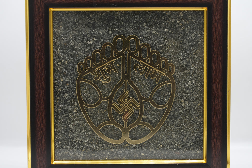 Shubh Labh Sacred Pyrite Frame 1
