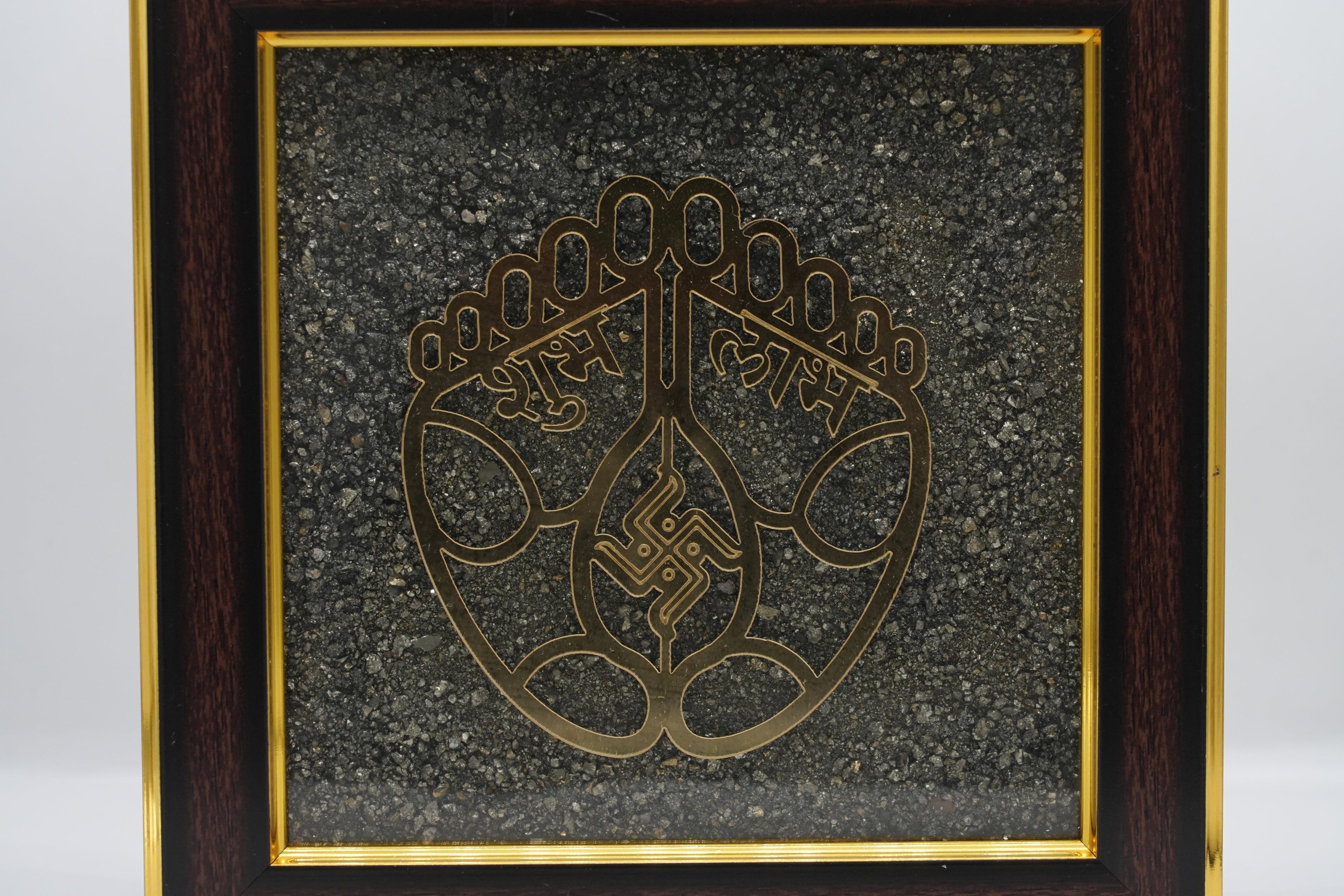 Shubh Labh Sacred Pyrite Frame 1