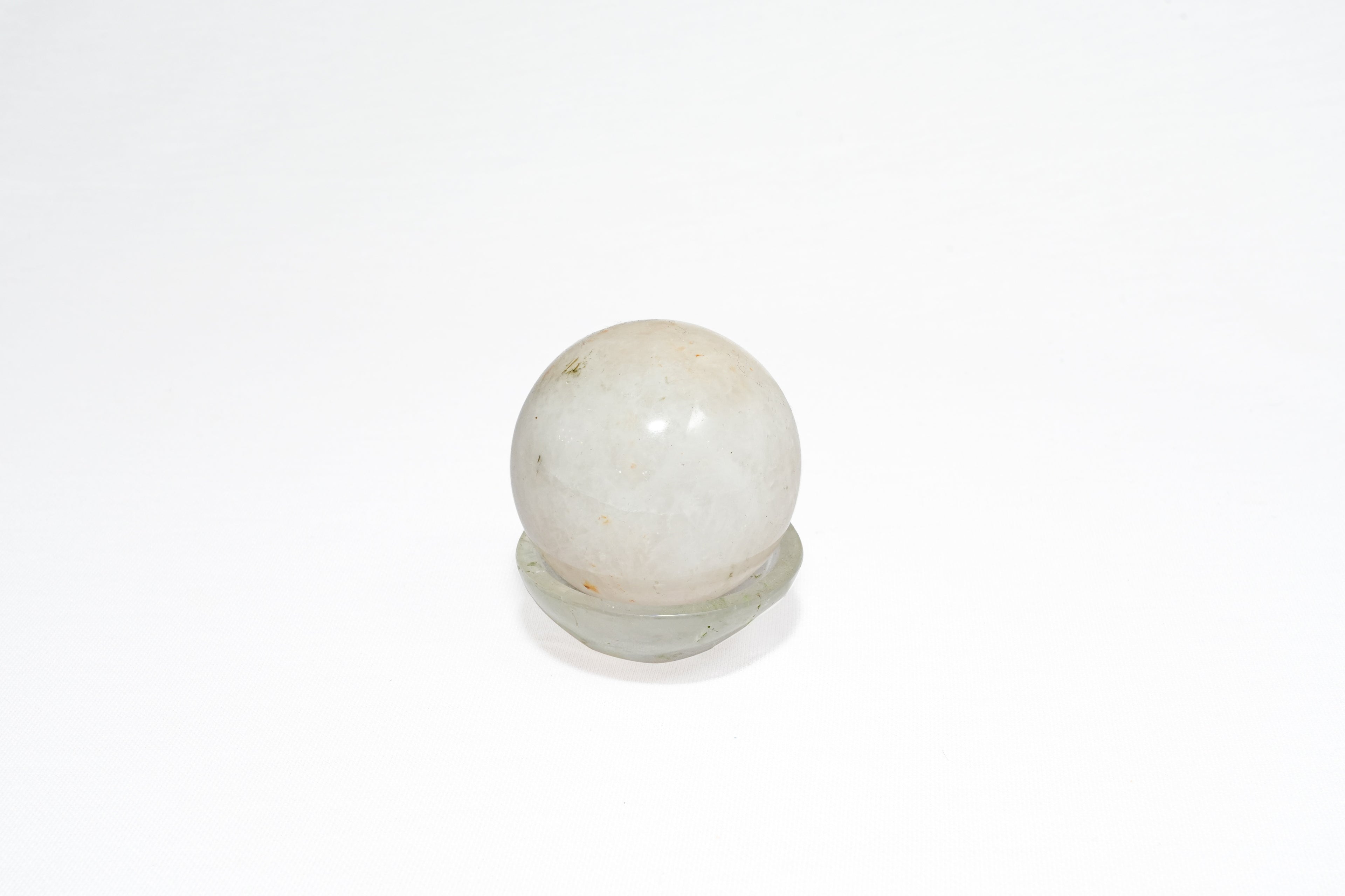 White Quartz Crystal Ball
