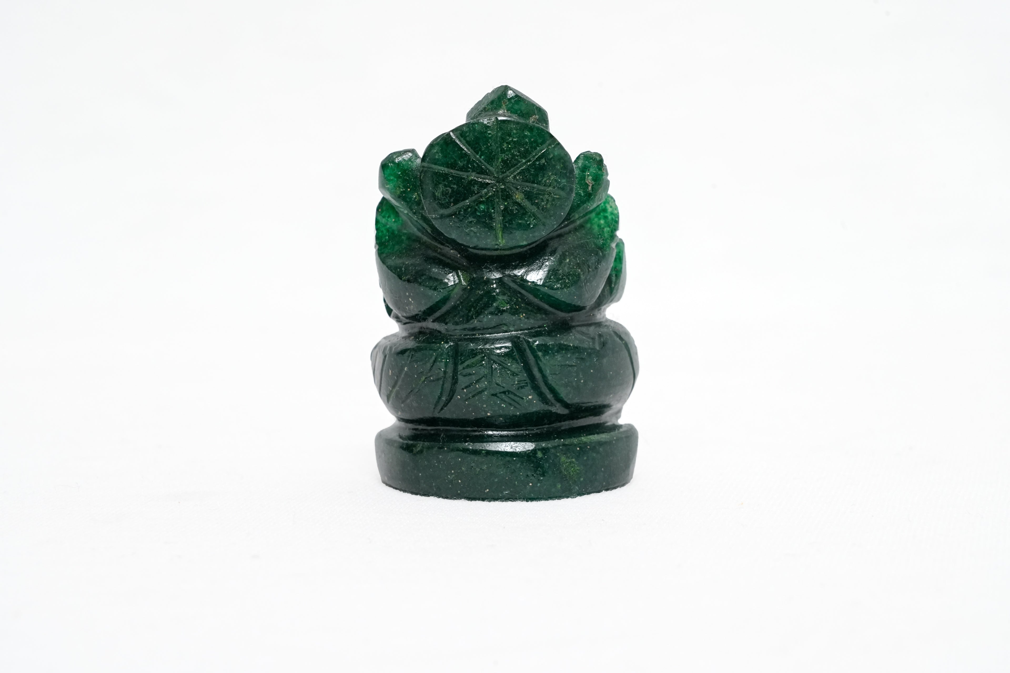 Green Aventurine Ganeshji Murti 1