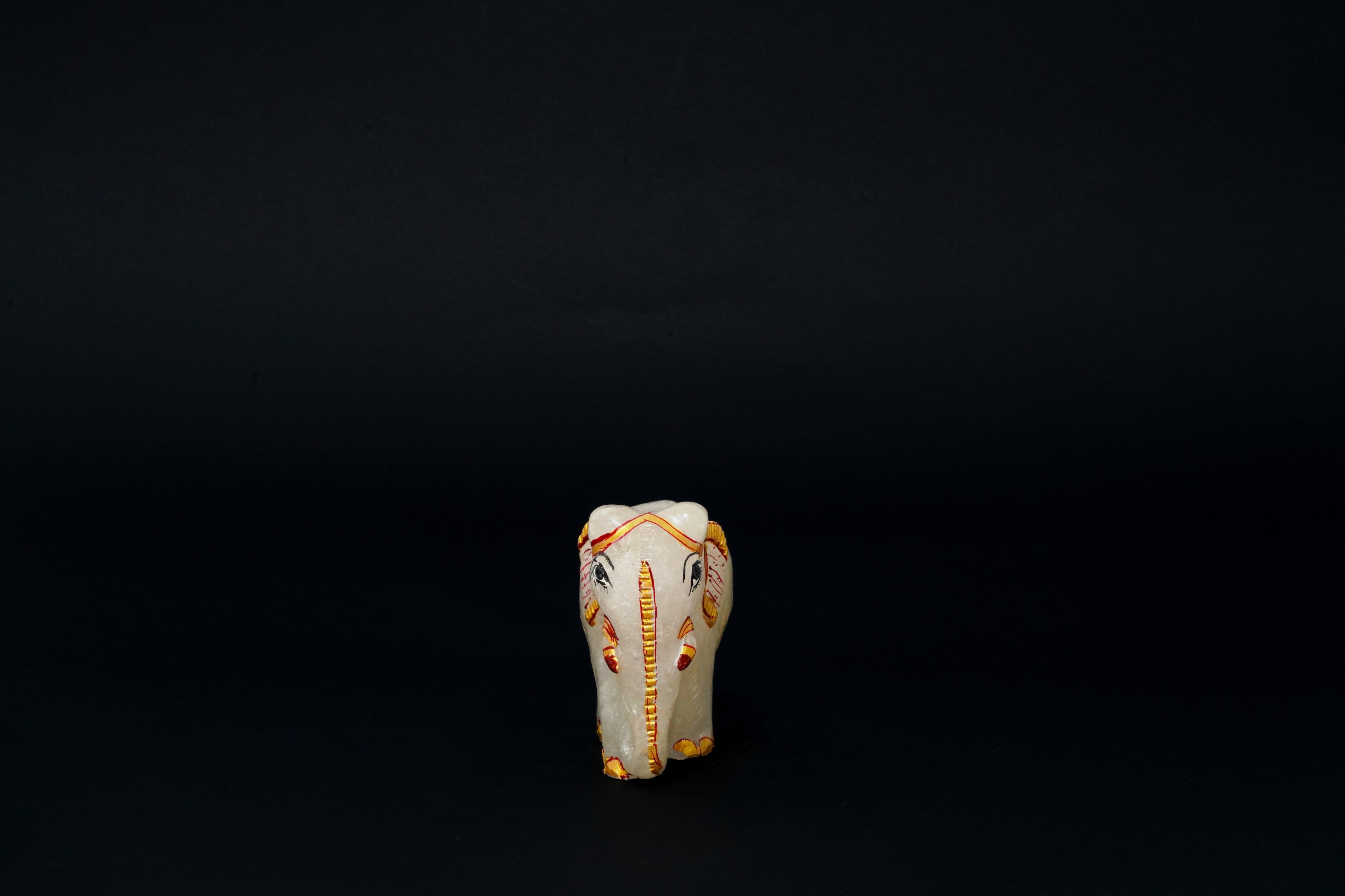 White Quartz Elephant 5 Murti 1