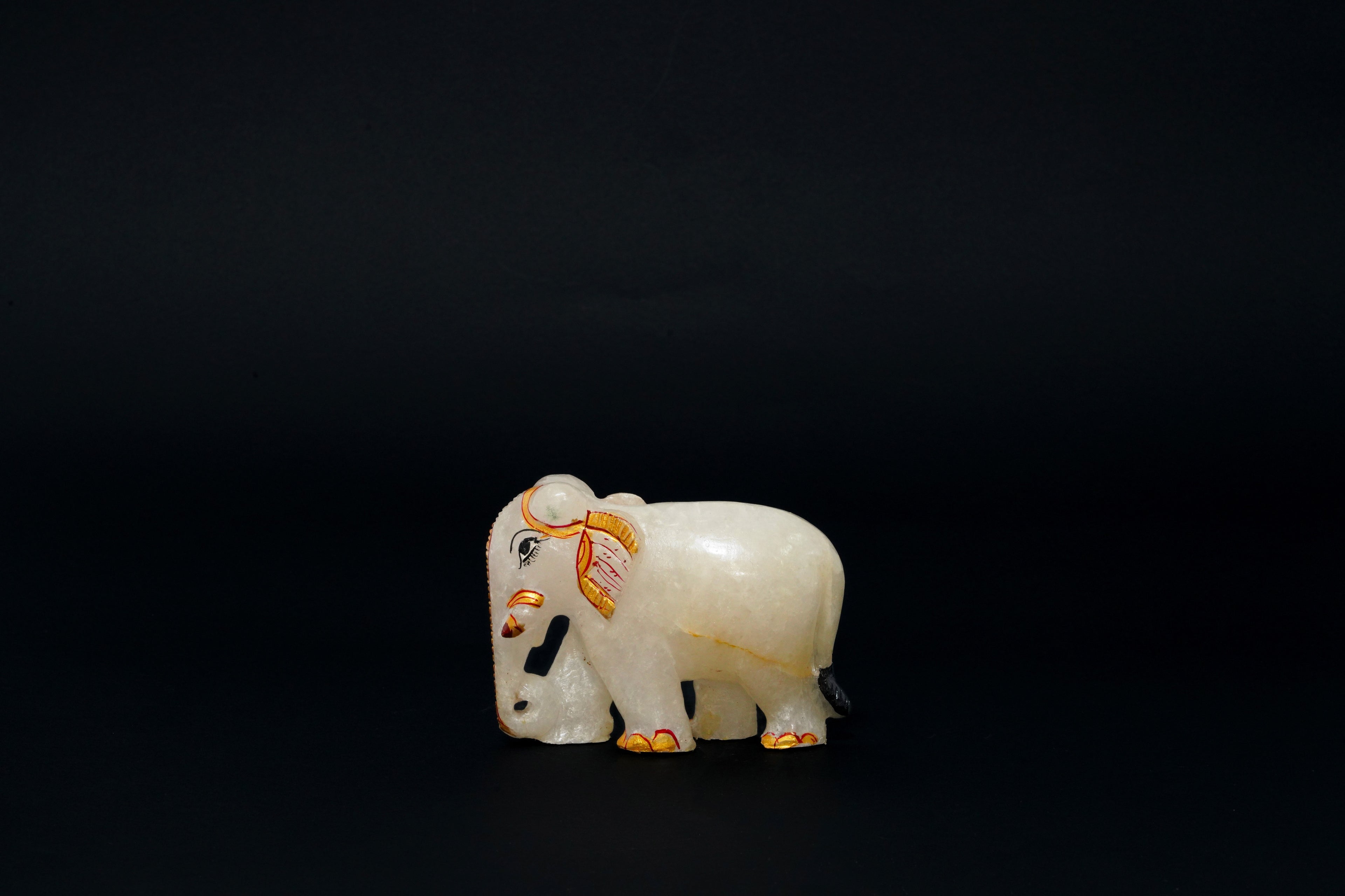 White Quartz Elephant 5 Murti 1