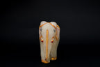 White Quartz Elephant Murti 1