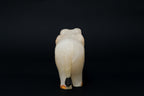 White Quartz Elephant Murti 1