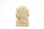 White Quartz Ganesh Murti 1