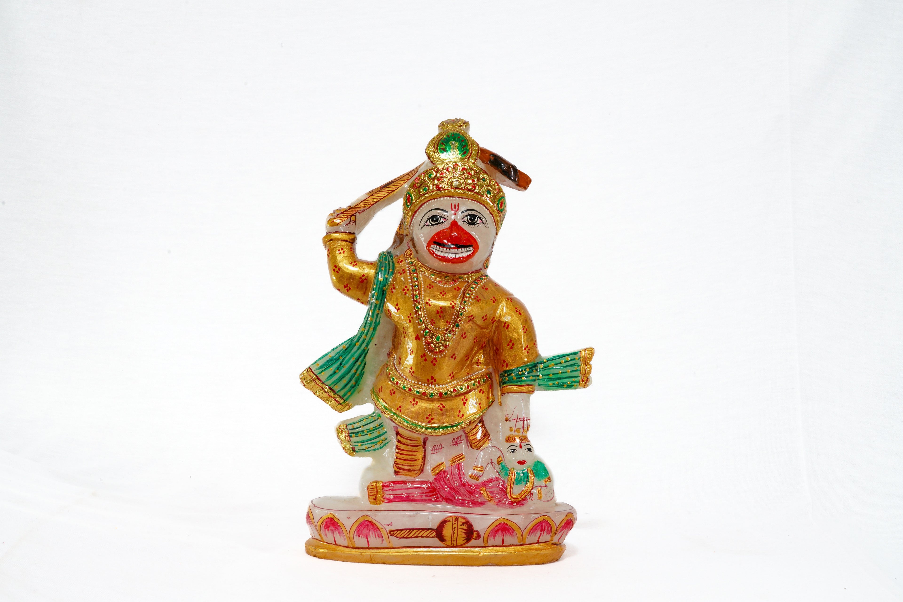 White Quartz Hanumanji Murti 1
