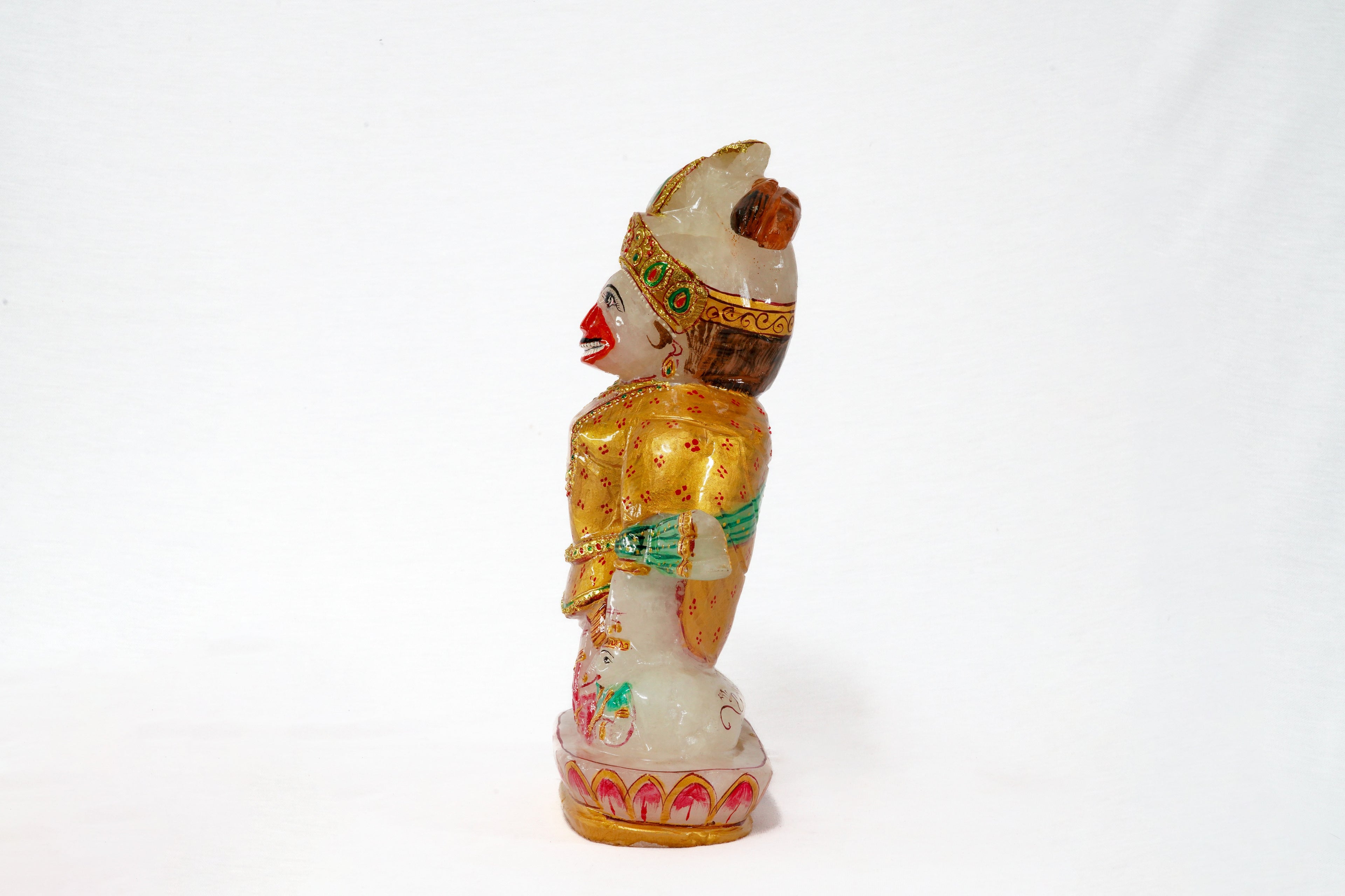 White Quartz Hanumanji Murti 1
